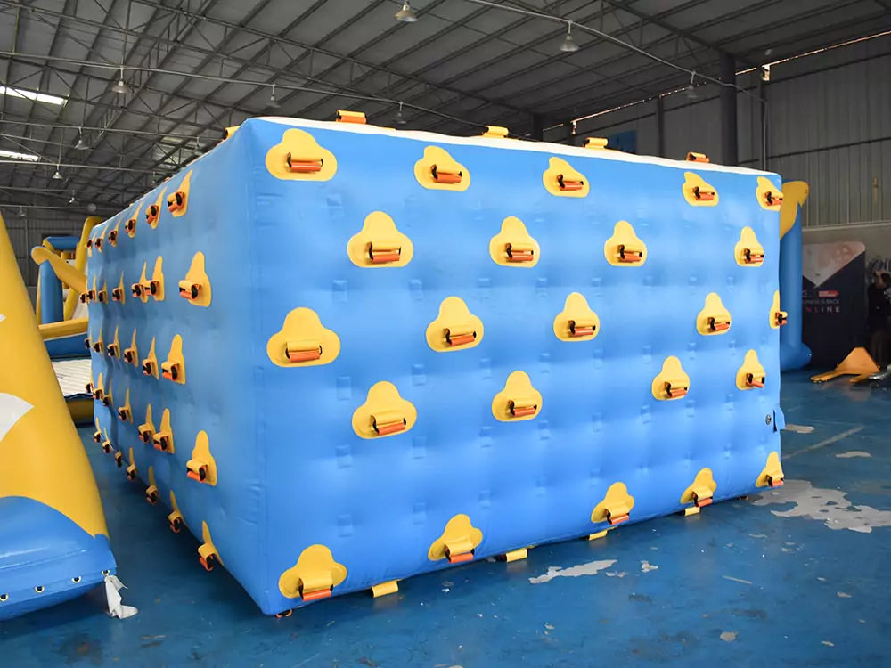 Inflatable Cube Obstacle Course for Water Fun