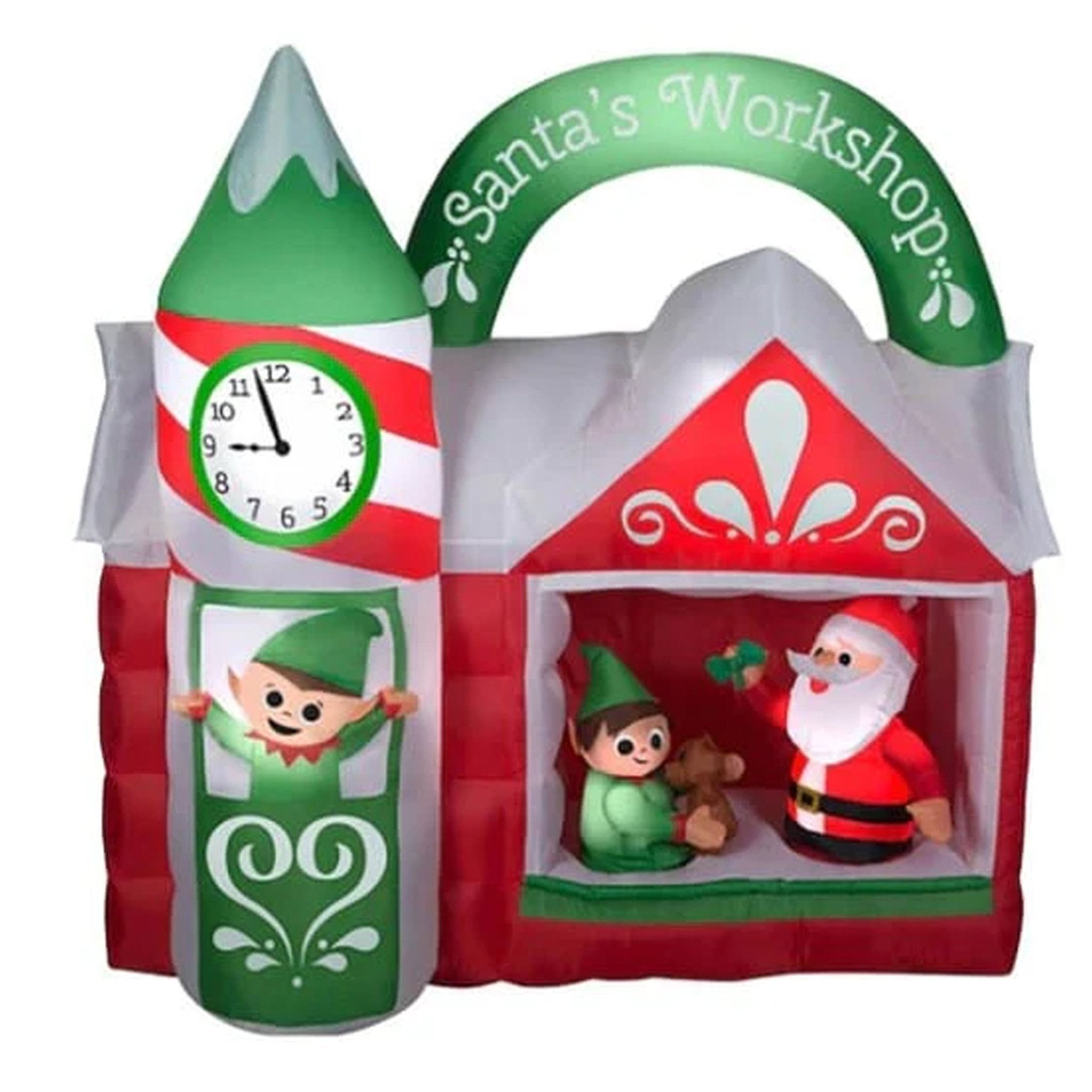 Atelier gonflable du Père Noël (1,5 m)