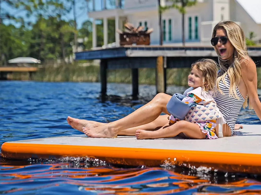 Inflatable Yacht Platform with Drop Stitch for Stability