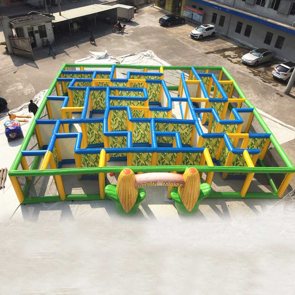 Giant Inflatable Corn Maze for Events