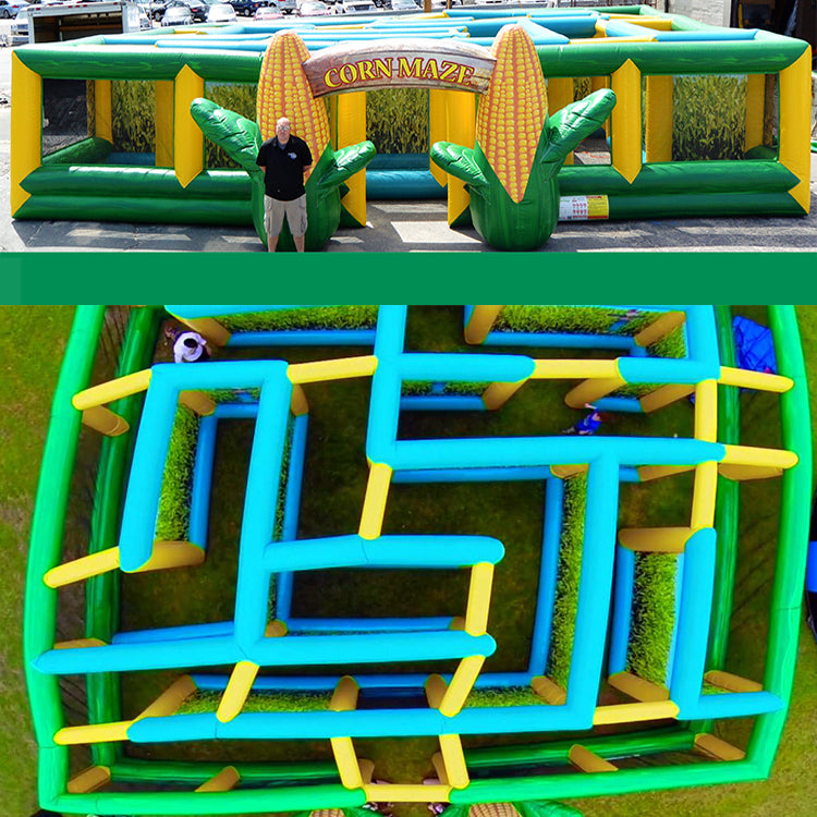 Giant Inflatable Corn Maze for Events