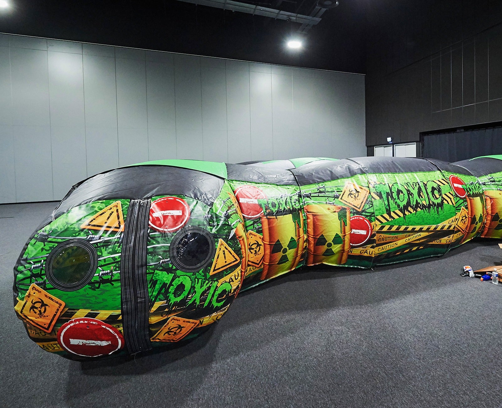 Inflatable Laser Tag Arena Maze Toxic Theme