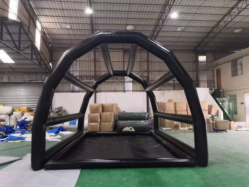 Cage de bateo inflable de PVC comercial para béisbol y sóftbol