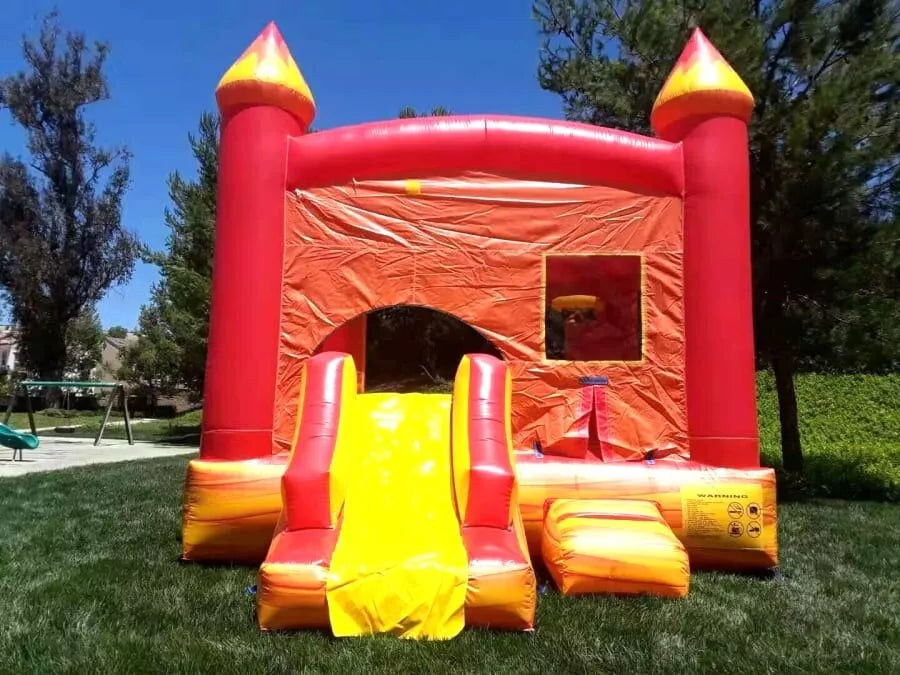 Inflatable Water Slide and Bounce House Combo