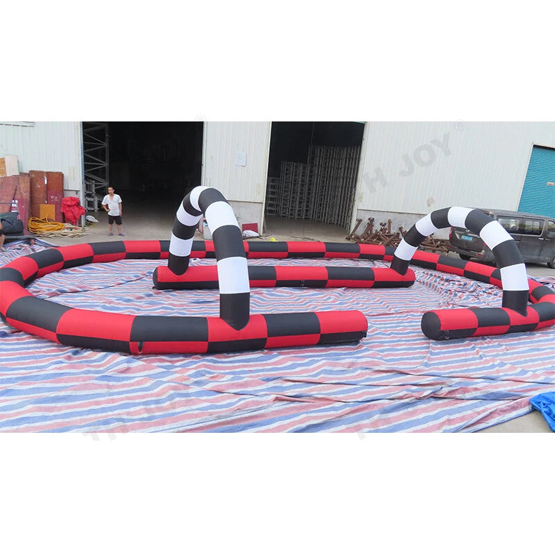 Commercial Inflatable Bumper Car Race Track Activity