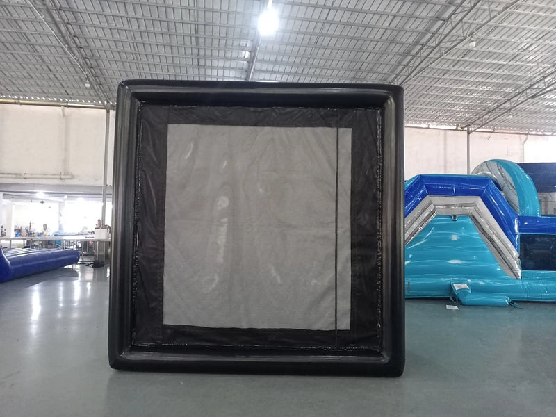 Inflatable Golf Simulator Enclosure for Indoor Outdoor Use