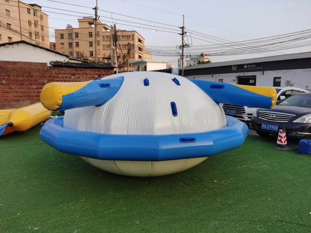 Inflatable Disco Boat Towable Water Park Adventure