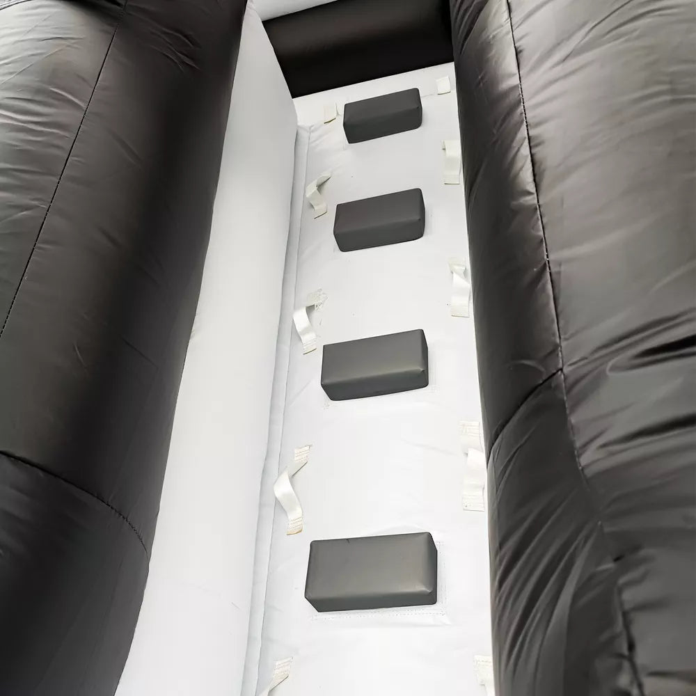 Toboggan aquatique gonflable avec pataugeoire pour enfants