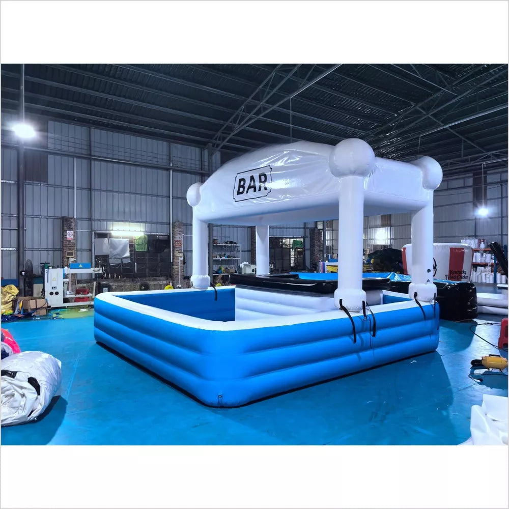 15x15ft Aufblasbare Pool Bar Blow Up Tragbare