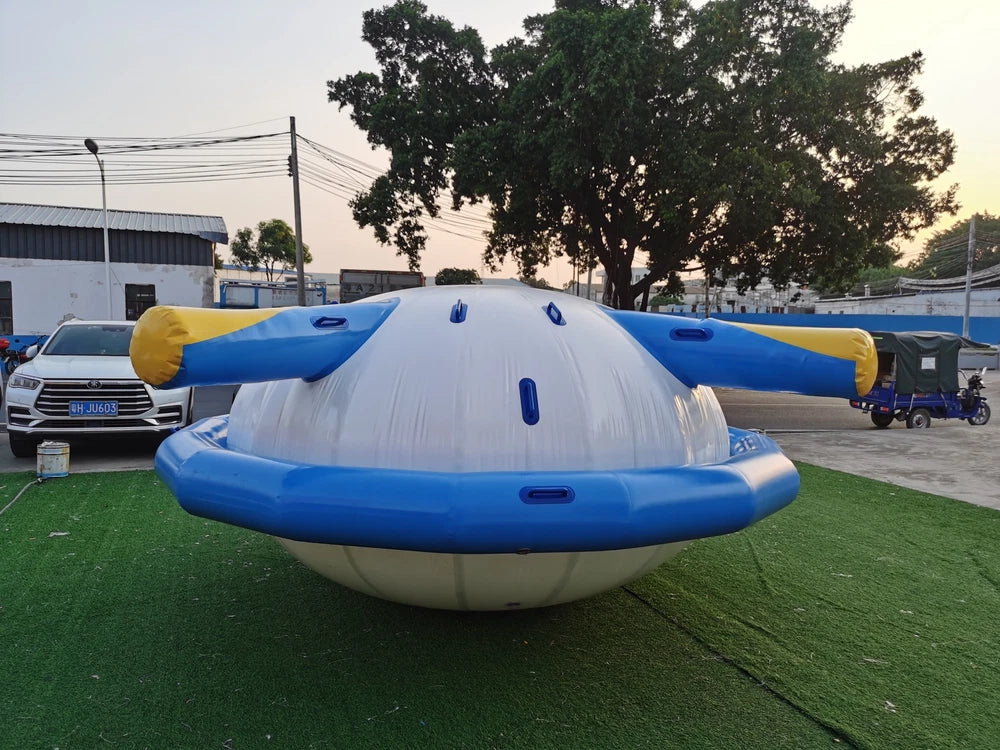 Inflatable Disco Boat Towable Water Park Adventure