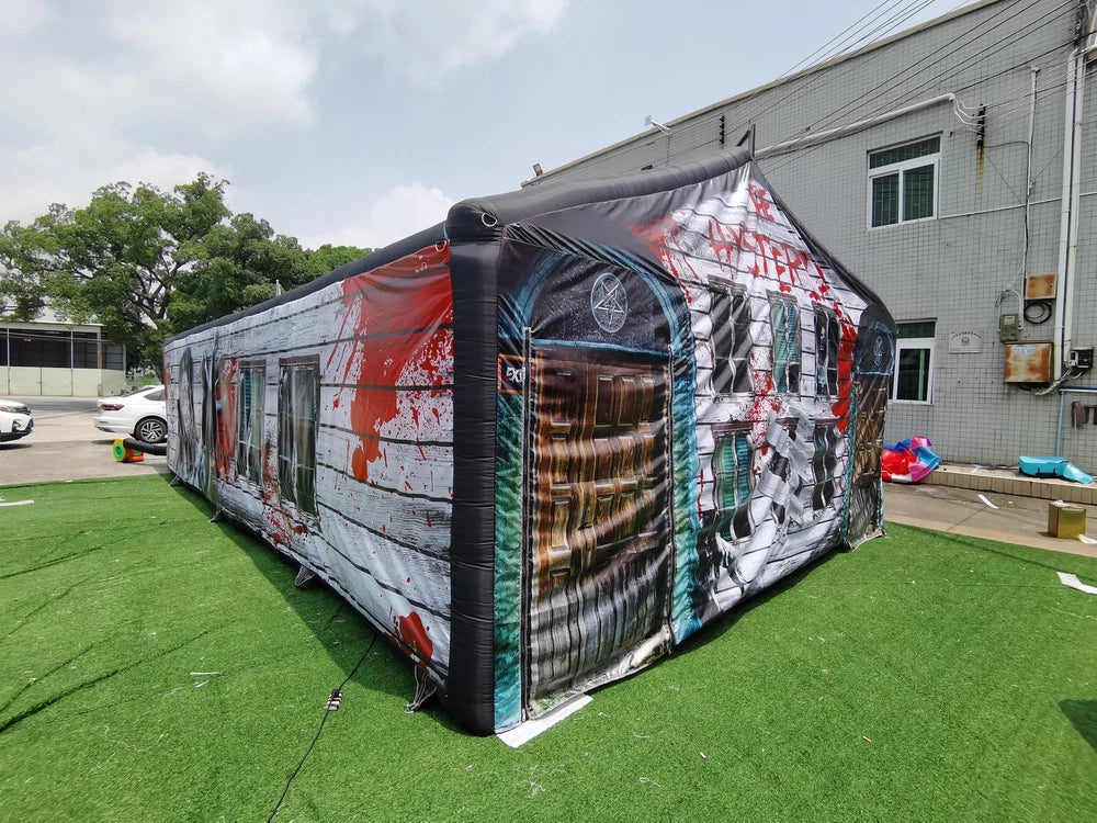 Aufblasbares Geisterhaus-Labyrinth für Halloween