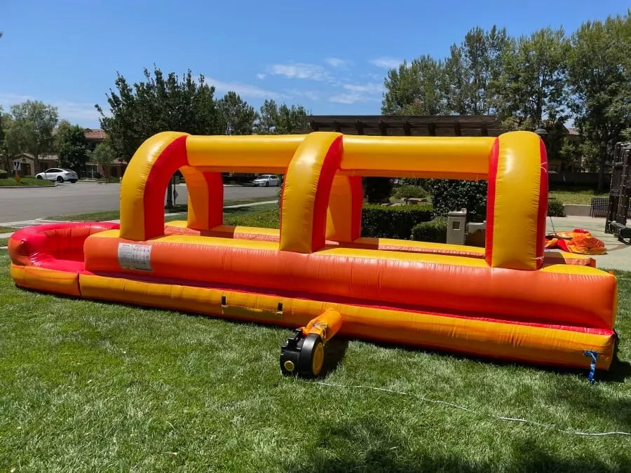 Inflatable Water Slide and Bounce House Combo