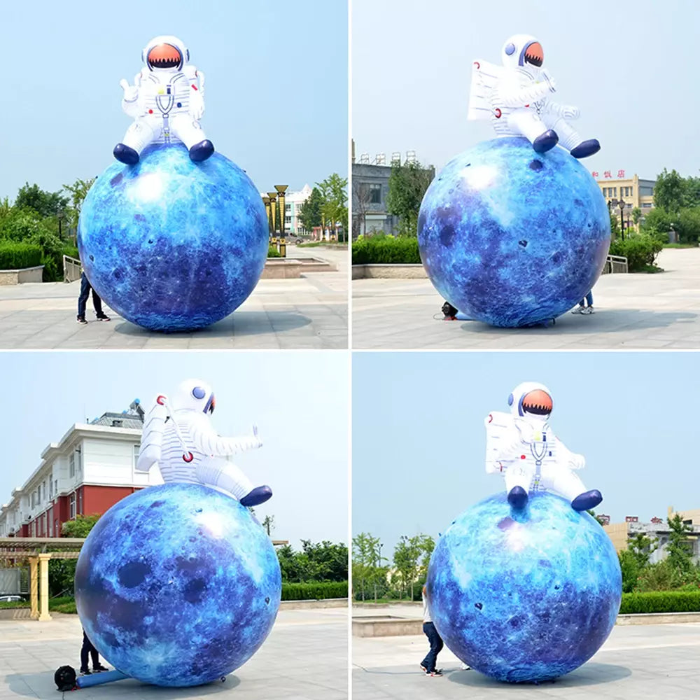 20FT Inflatable Astronaut Decoration with LED Lights