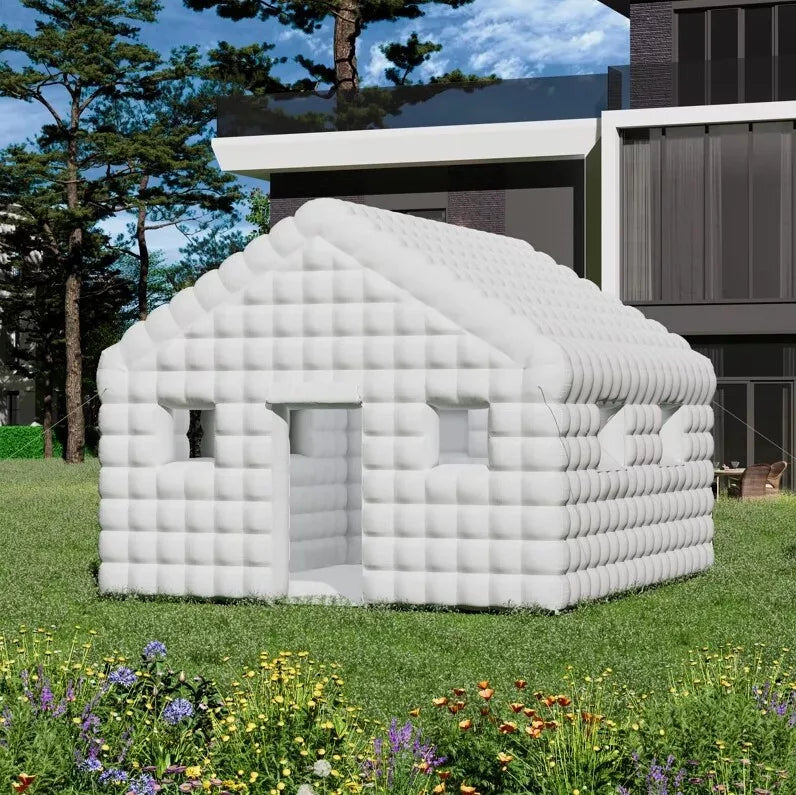 16x20x12ft White Inflatable Nightclub Tent Outdoor for Disco Party