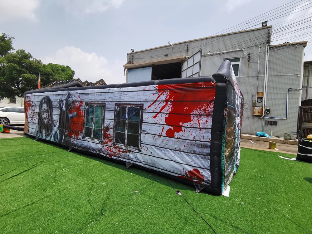 Aufblasbares Geisterhaus-Labyrinth für Halloween