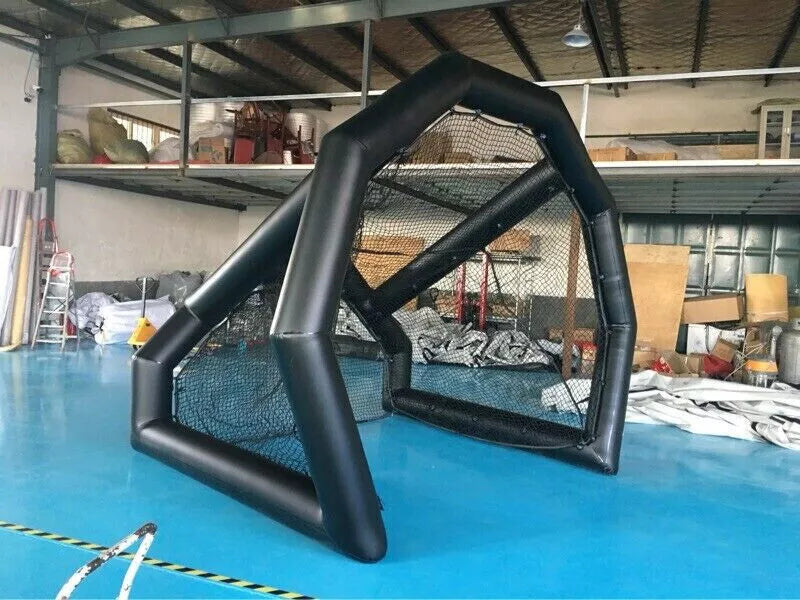 Cage de bateo de béisbol inflable de 11.5 pies para golf en el patio trasero con soplador de 110V