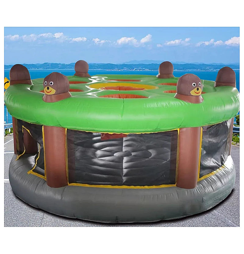 Jeu interactif gonflable géant de 1,80 m, Whack-A-Mole, avec soufflerie