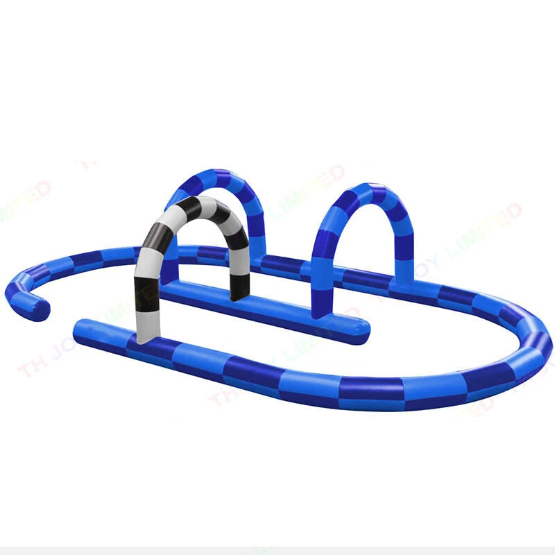 Commercial Inflatable Bumper Car Race Track Activity