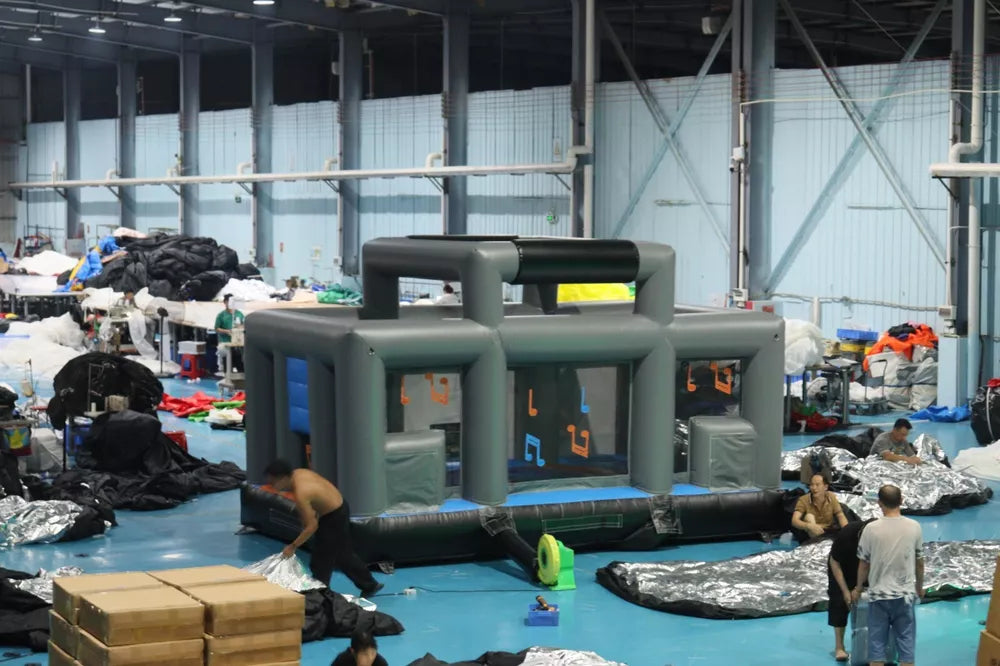 16FT Aufblasbare Boom Box Hüpfburg Springen Hüpfburg Moon Walk