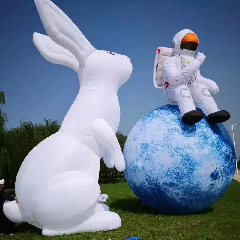 20FT Inflatable Astronaut Decoration with LED Lights