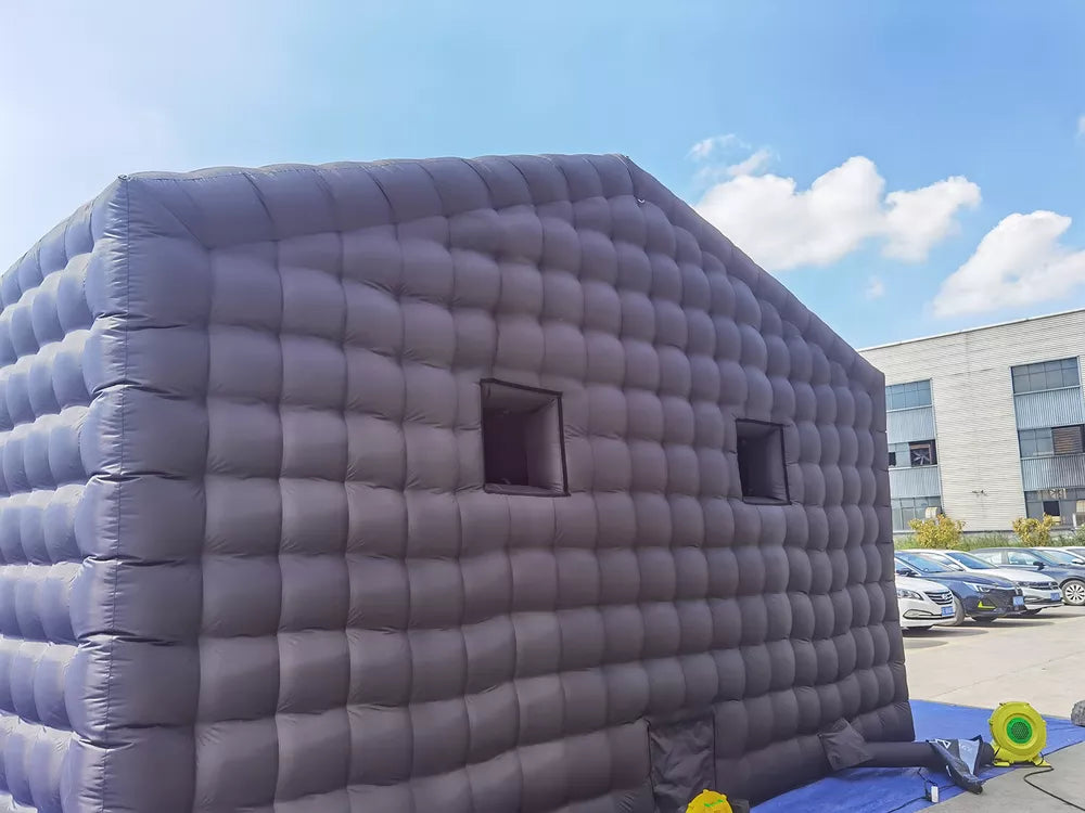 20FT Black Portable Inflatable Night Club Blow Up Disco Tent