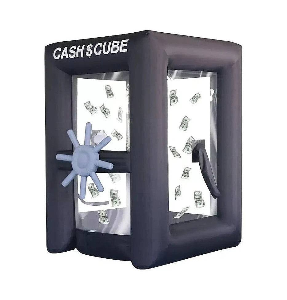 Inflatable Cash Cube 8.2ft Money Booth for Advertising Events & Promotions