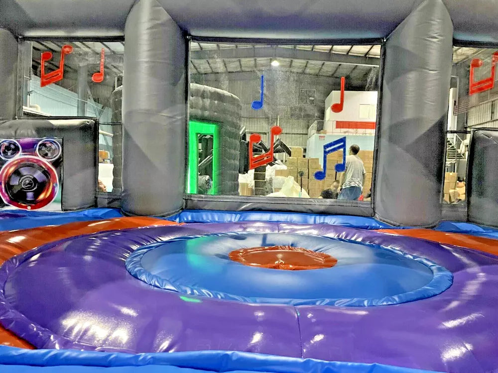 16FT Aufblasbare Boom Box Hüpfburg Springen Hüpfburg Moon Walk