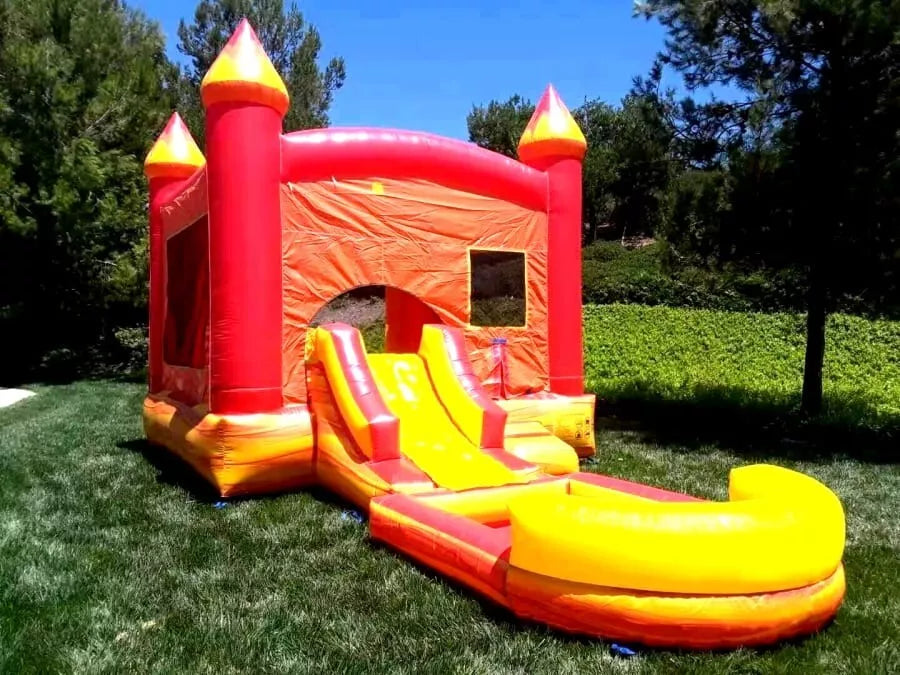 Inflatable Water Slide and Bounce House Combo