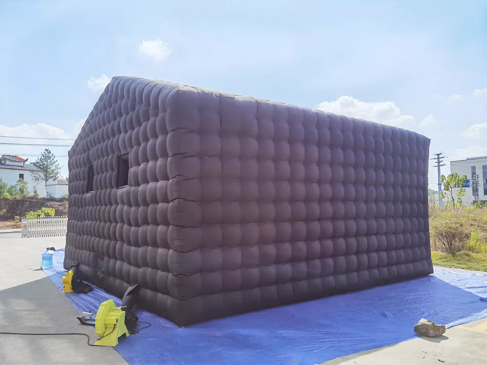 20FT Black Portable Inflatable Night Club Blow Up Disco Tent