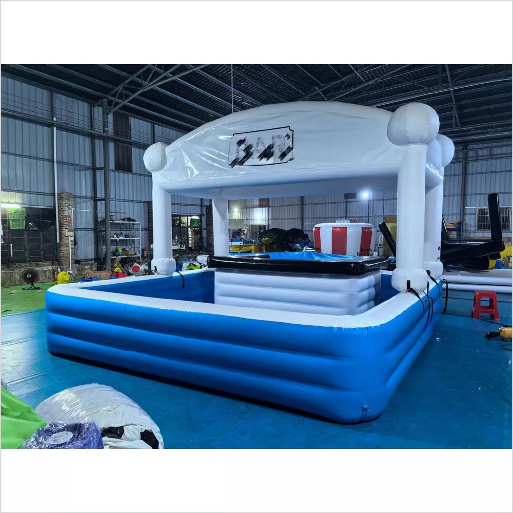 15x15ft Inflatable Pool Bar Blow Up Portable