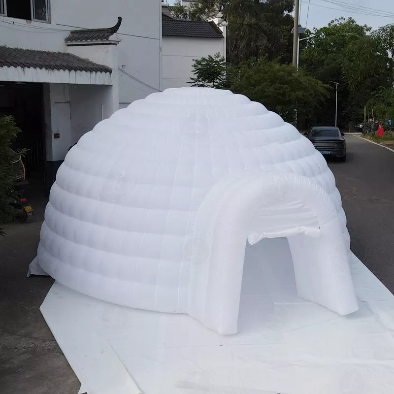 20ft Inflatable Igloo Dome Tent With LED Lights