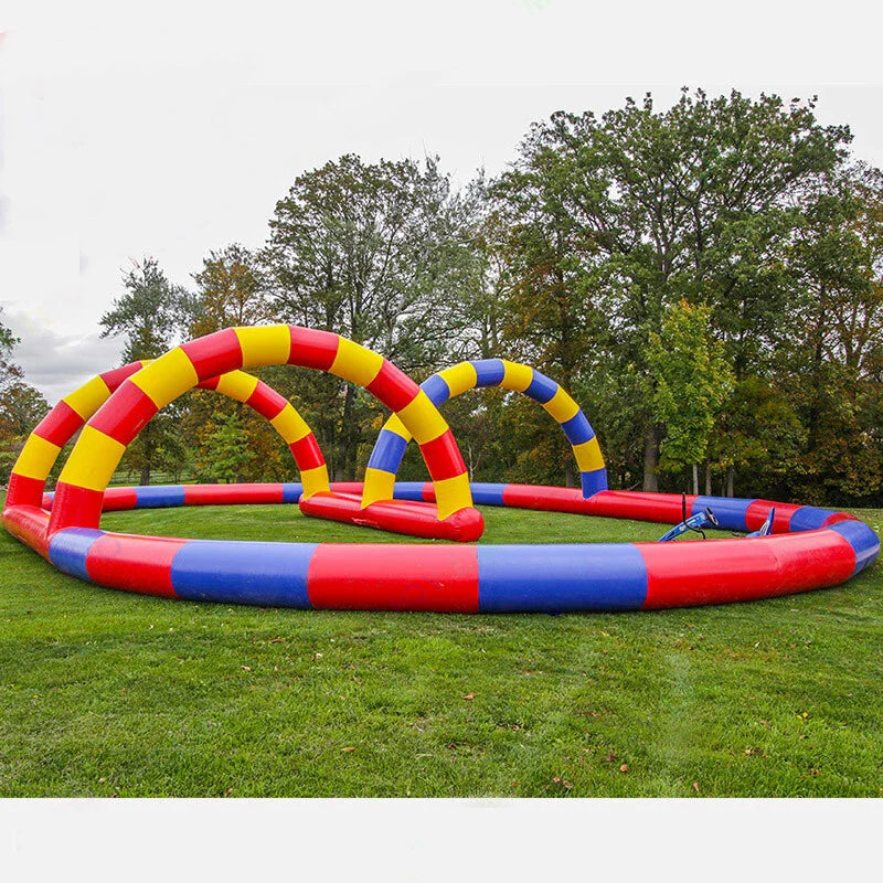 Commercial Inflatable Bumper Car Race Track Activity