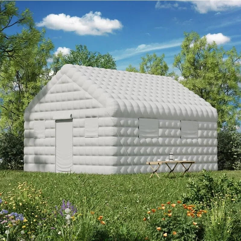 16x20x12ft White Inflatable Nightclub Tent Outdoor for Disco Party