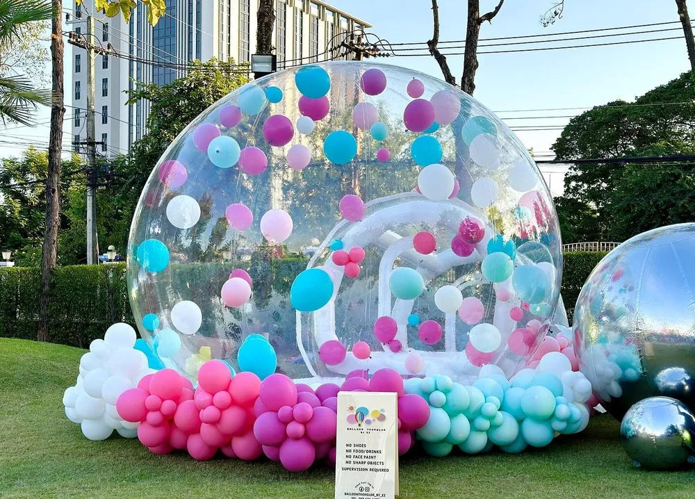 Tente gonflable pour maison de ballons à louer pour fêtes