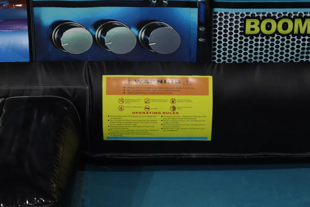 16FT Aufblasbare Boom Box Hüpfburg Springen Hüpfburg Moon Walk