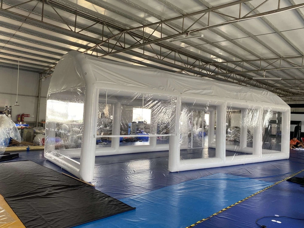 Inflatable Hot Tub Pool Cover Tent Swimming Pool Enclosure Solar Dome