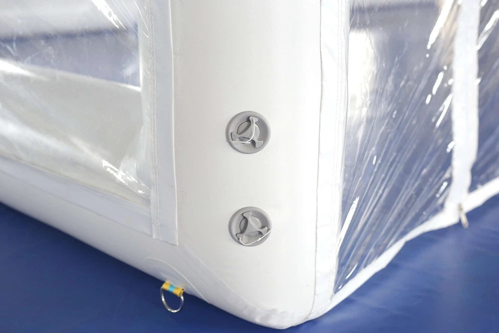 Inflatable Hot Tub Pool Cover Tent Swimming Pool Enclosure Solar Dome