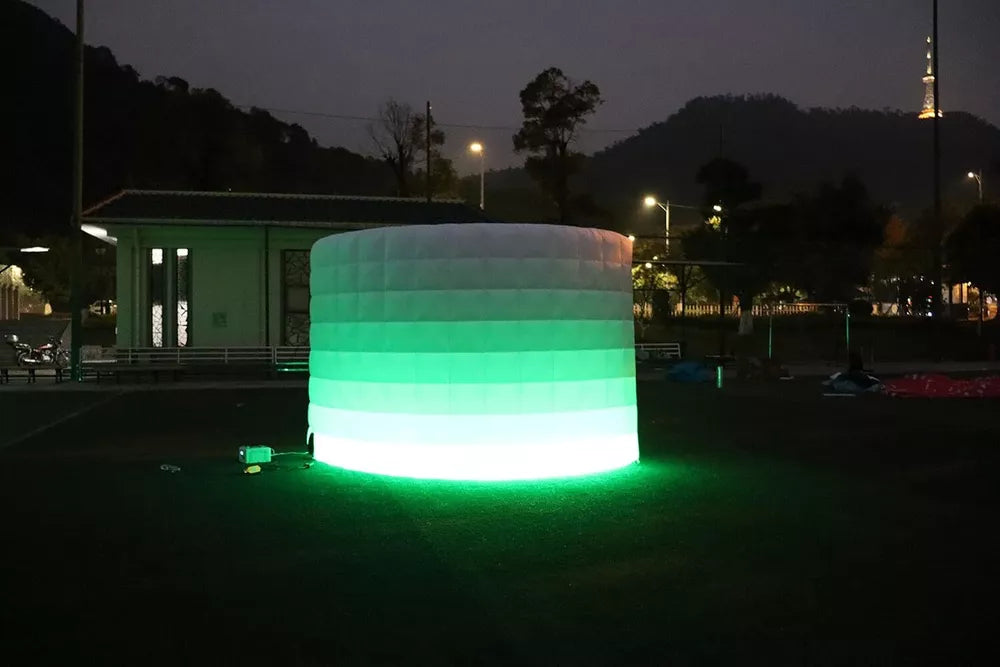 Inflatable Photo Booth Wall Selfie Booth Backdrop Enclosure Portable Party Event