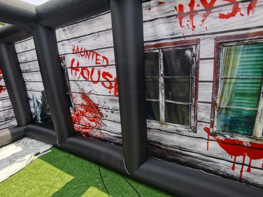 Aufblasbares Geisterhaus-Labyrinth für Halloween