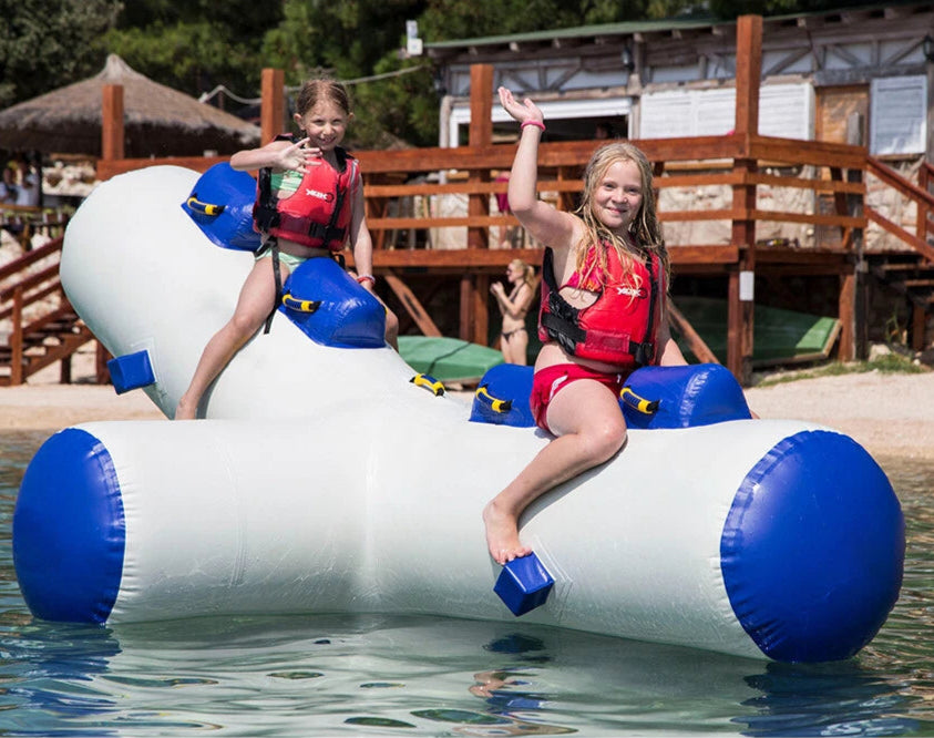 Inflatable Water Totter Axis Rocker for Outdoor Fun