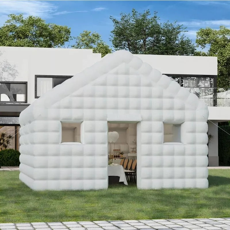 16x20x12ft White Inflatable Nightclub Tent Outdoor for Disco Party