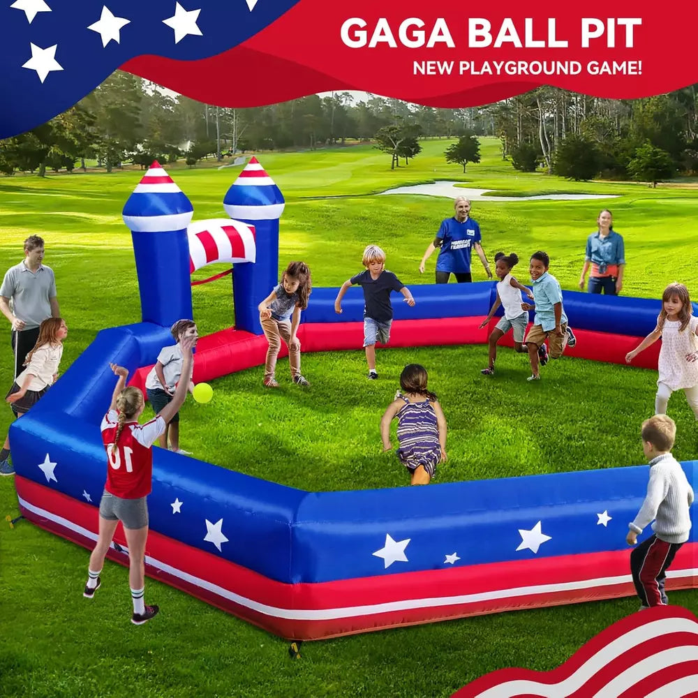 Foso de Gaga Inflable Portátil de 20 Pies