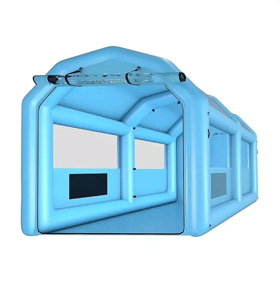 Inflatable Spray Booth 13.5 x 8.5 x 8.5ft Portable Paint Tent