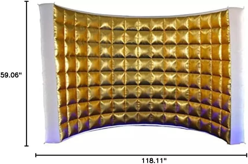 Inflatable Photo Booth Wall Selfie Booth Backdrop Enclosure Portable Party Event