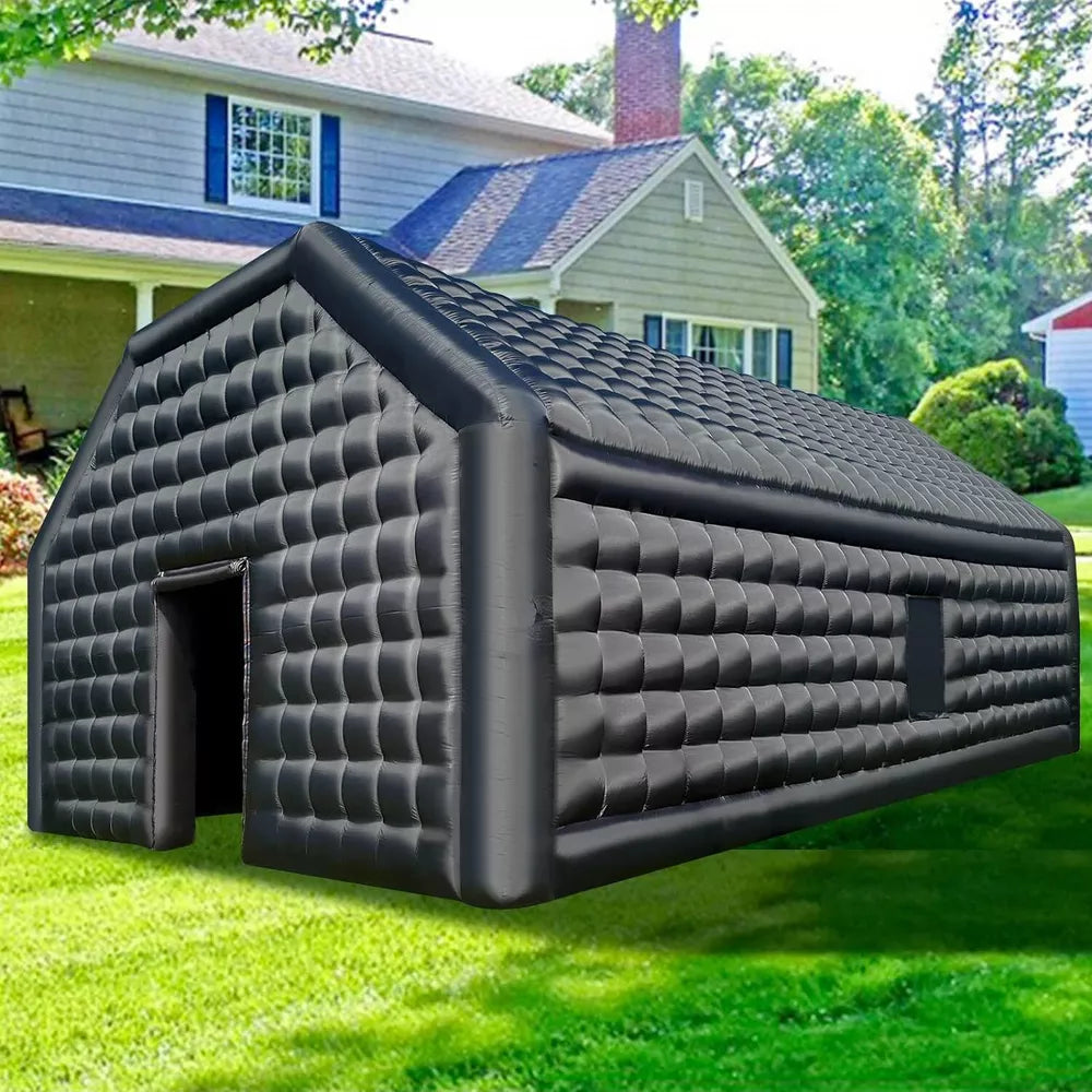 Tente de fête gonflable pour boîte de nuit, 30 x 20 x 13 pieds, cube disco, gazebo, maison d'événement