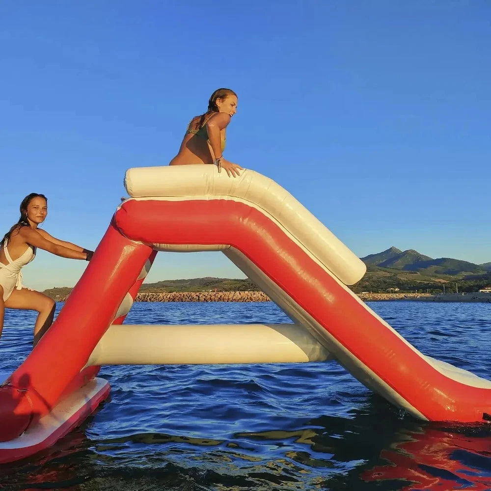 Inflatable Water Slide for SUP Boards or Platforms