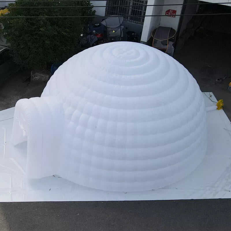 20ft Inflatable Igloo Dome Tent With LED Lights