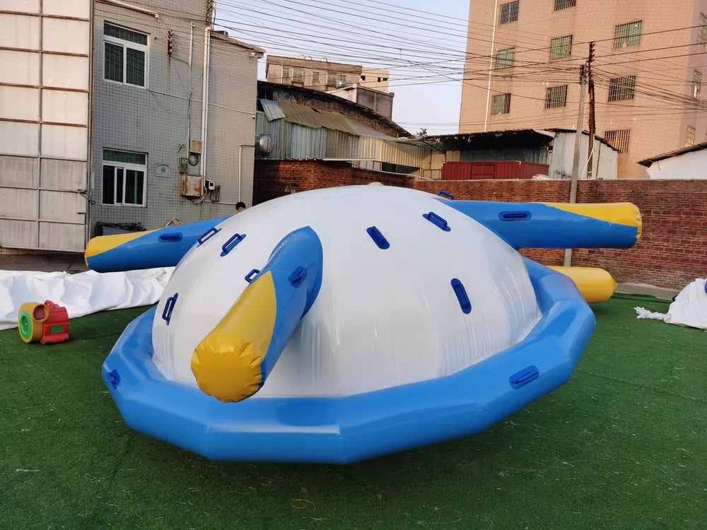 Inflatable Disco Boat Towable Water Park Adventure