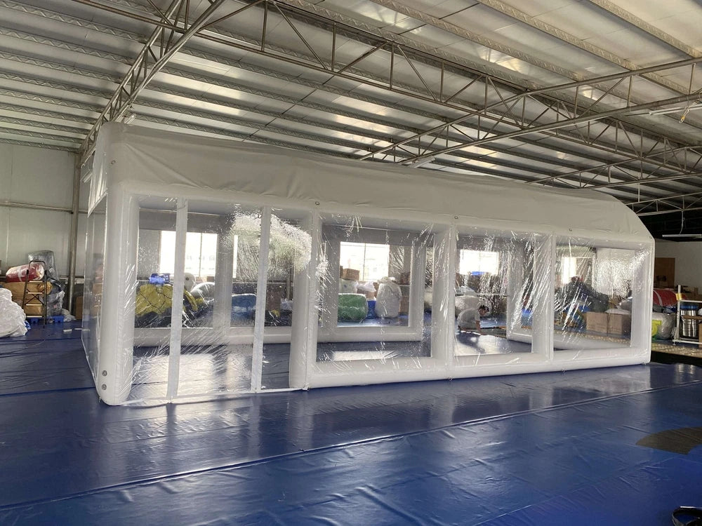 Inflatable Hot Tub Pool Cover Tent Swimming Pool Enclosure Solar Dome