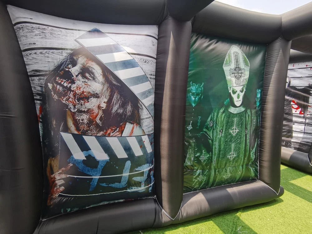 Halloween Inflatable Haunted House Maze